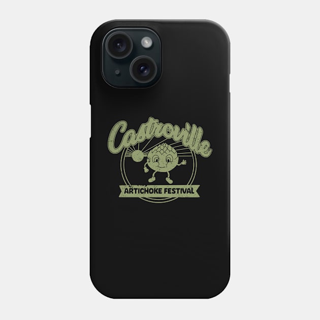 Castroville Artichoke Festival 1959 Phone Case by asterami