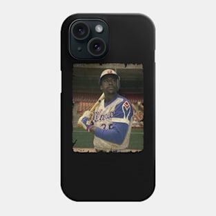 Gary Matthews - Left San Francisco Giants, Signed With Atlanta Braves Phone Case