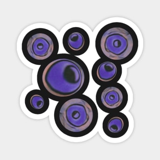 Purple spheres Magnet