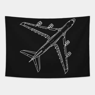 Airbus A380 plane Tapestry