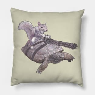 Swag Squirrel Gamer military humor Pillow