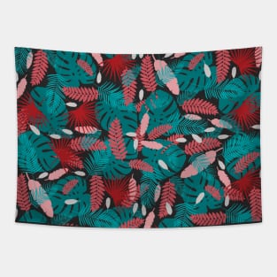 Tropical forest summer pattern Tapestry