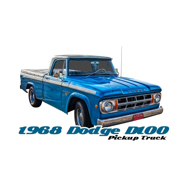 1968 Dodge D100 Pickup Truck by Gestalt Imagery