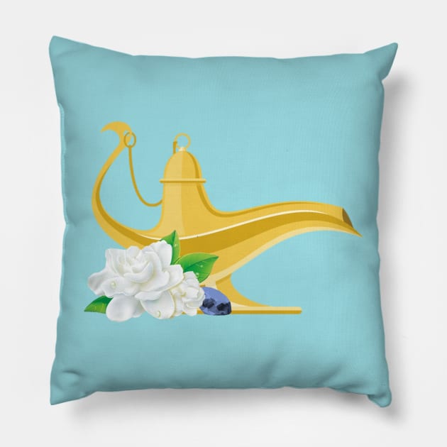 The Sultan's Daughter Pillow by duchessofdisneyland