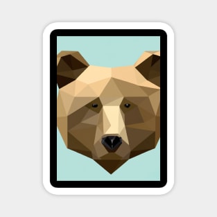 3D Render Bear Magnet