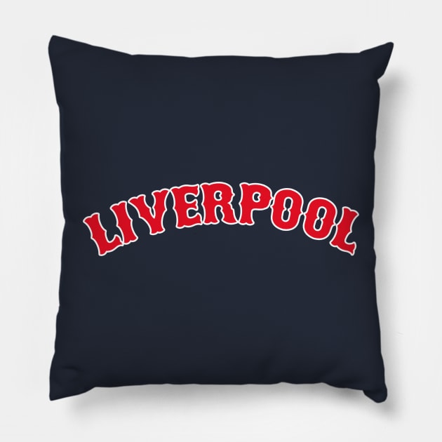 Liverpool Pillow by Confusion101