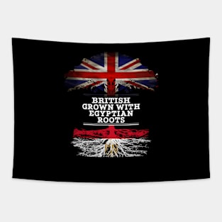 British Grown With Egyptian Roots - Gift for Egyptian With Roots From Egypt Tapestry
