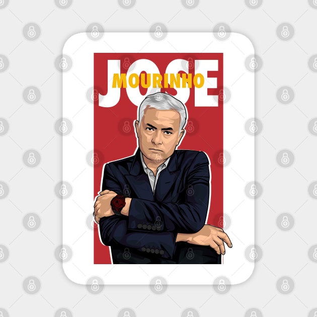 Jose Mourinho Magnet by Rekayasabumi