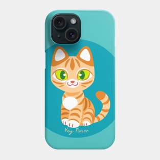 Kawaii Orange Tabby Cat Phone Case