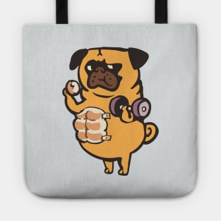 Bread Roll Pug Abs Tote