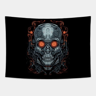 Artificial Intelligence AI Singularity Cyborg Robot Tapestry