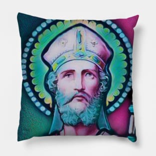 Anselm of Canterbury Portrait | Anselm of Canterbury Artwork 5 Pillow