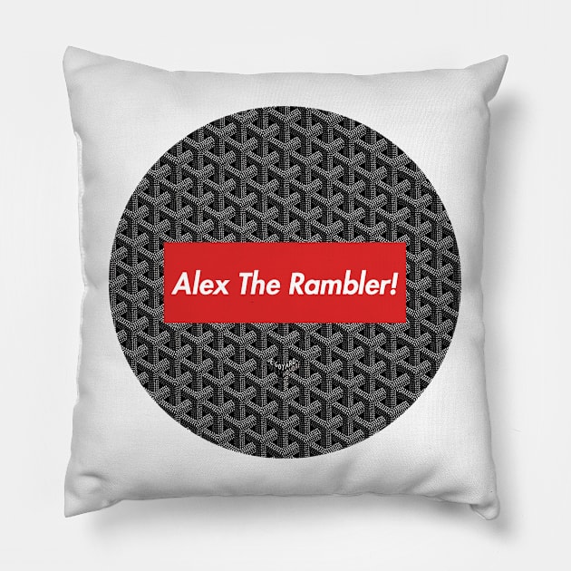 Alex The Rambler Pillow by rongpuluh