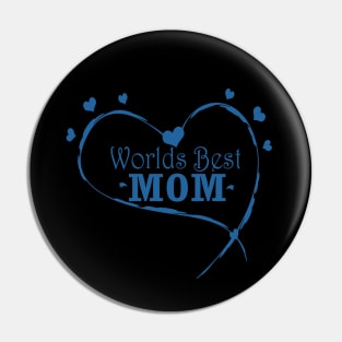 Worlds Best Mom Pin