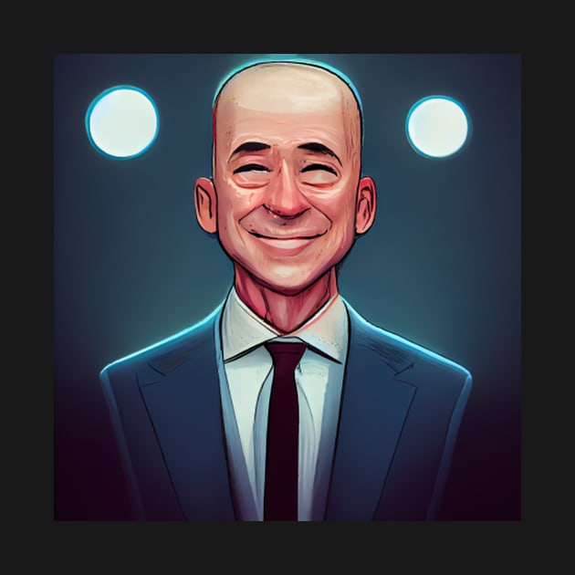 Jeff Bezos | Comics style by ComicsFactory