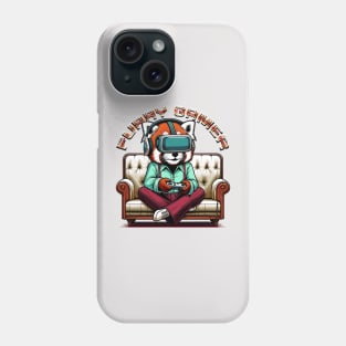 Red Panda VR Adventurer - Retro Gaming Bliss Phone Case