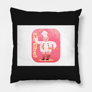 Now you are Le Chef ! Pillow