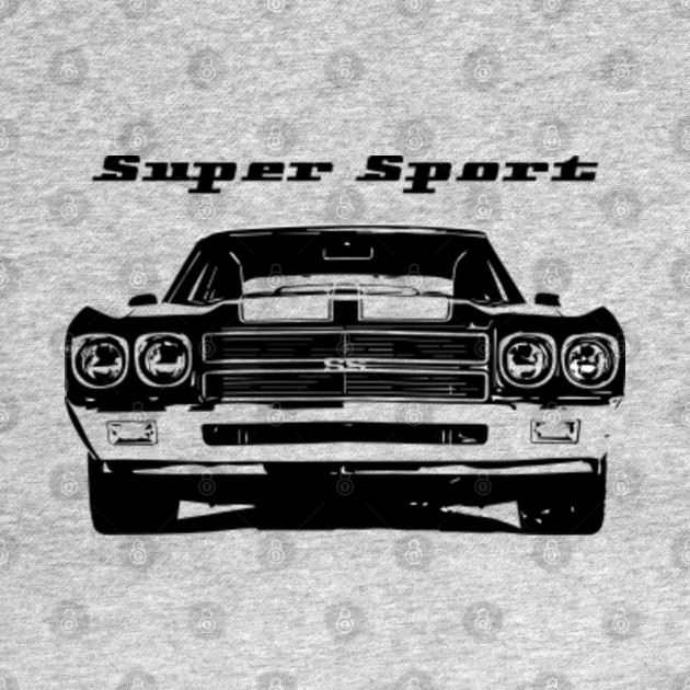 Vintage Chevelle Ss Muscle Car Chevelle Super Sport T Shirt