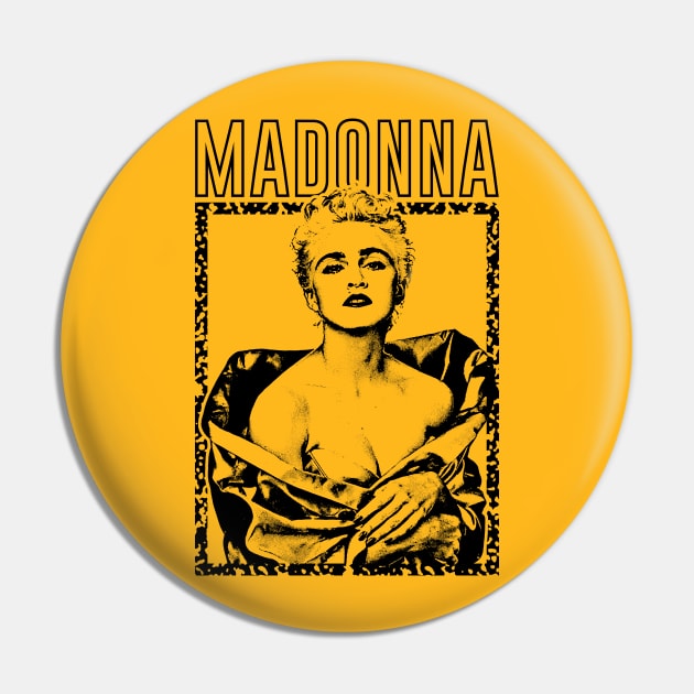 Madonna // Vintage Style Design Pin by DankFutura