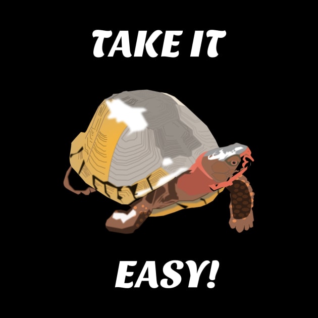 Take it Easy Turtle by Funky Turtle