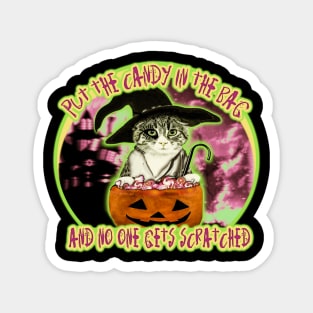 halloween cat Magnet