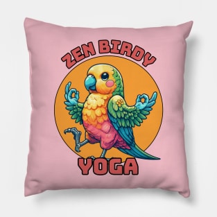 Macaw Yoga instructor Pillow