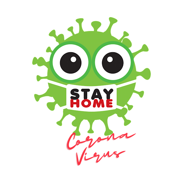 Design corona virus by Lonk shop