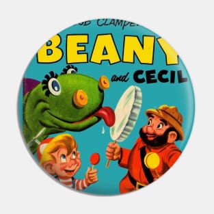 Beany and Cecil Comic Book Vintage Authentic Style Pin