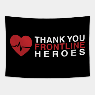 Thank You Frontline Heroes Tapestry