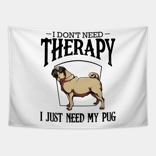 Pug Tapestry by Lumio Gifts