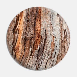 Tree Trunk Bark Surface Pin