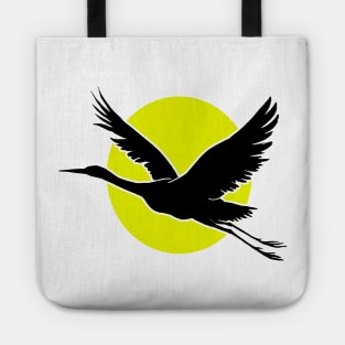 Bird flying freely Tote