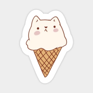 Ice cream cat Magnet