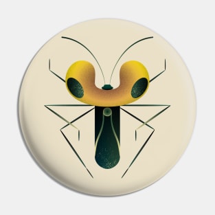 Yellow and exotic bug Pin