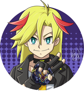 Zac the Sunrise from Beyblade Burst Magnet