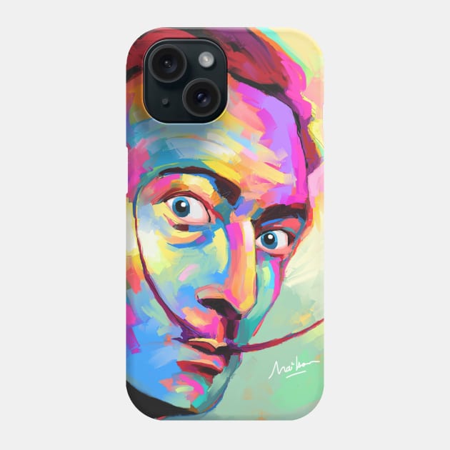 salvador dali Phone Case by mailsoncello