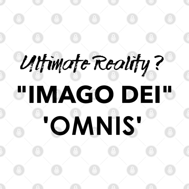 Ultimate Reality Imago Dei Omnis by The Witness