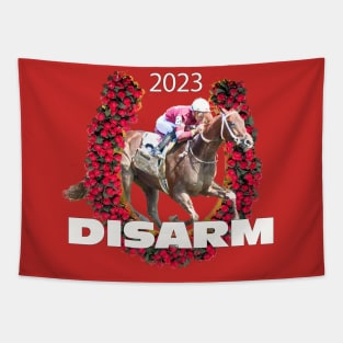 Disarm 2023 Kentucky Derby Hopeful-Rose Horseshoe Tapestry