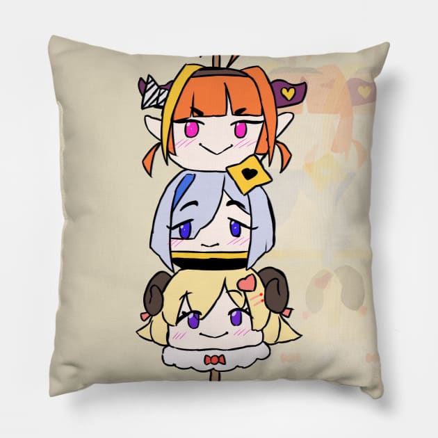 PPTRIO Dango Pillow by Ouchihitme