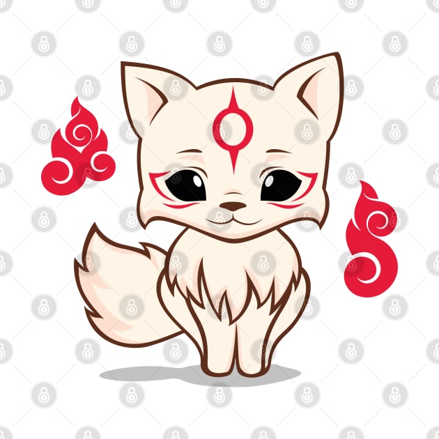 Chibi Amaterasu by LoShimizu