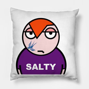 Salty trouble Pillow