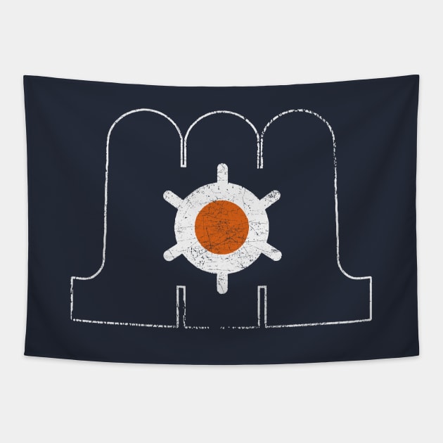 Defunct // Maine Mariners // Hockey Team Tapestry by From Nowhere