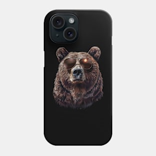 Grizzly Bear Dominant Defenders Phone Case