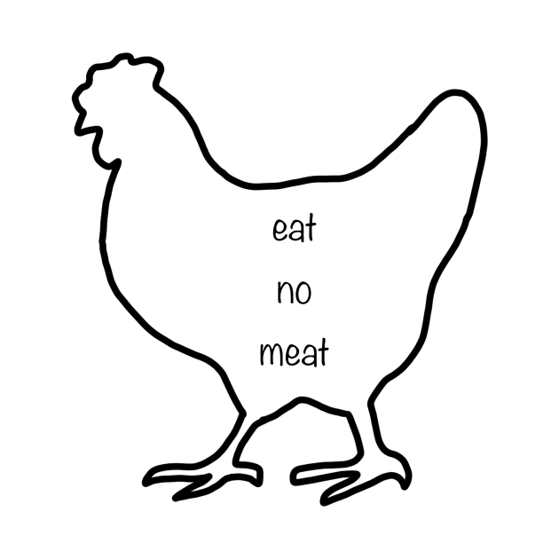 Eat no meat by lizajambalaya