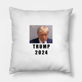 Trump 2024 Mugshot Pillow