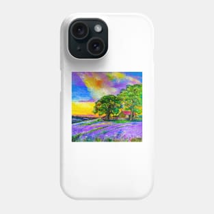 Lilac sunset Phone Case