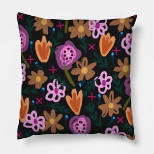 flourish pattern Pillow