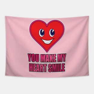 Heart Smile Tapestry