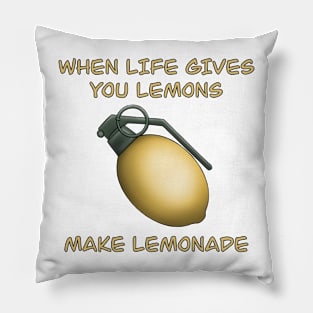 Make Lemonade Pillow