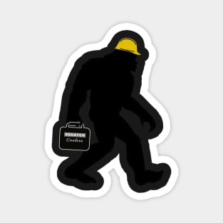 Hard Hat Sasquatch Magnet